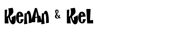 Kenan & Kel font preview